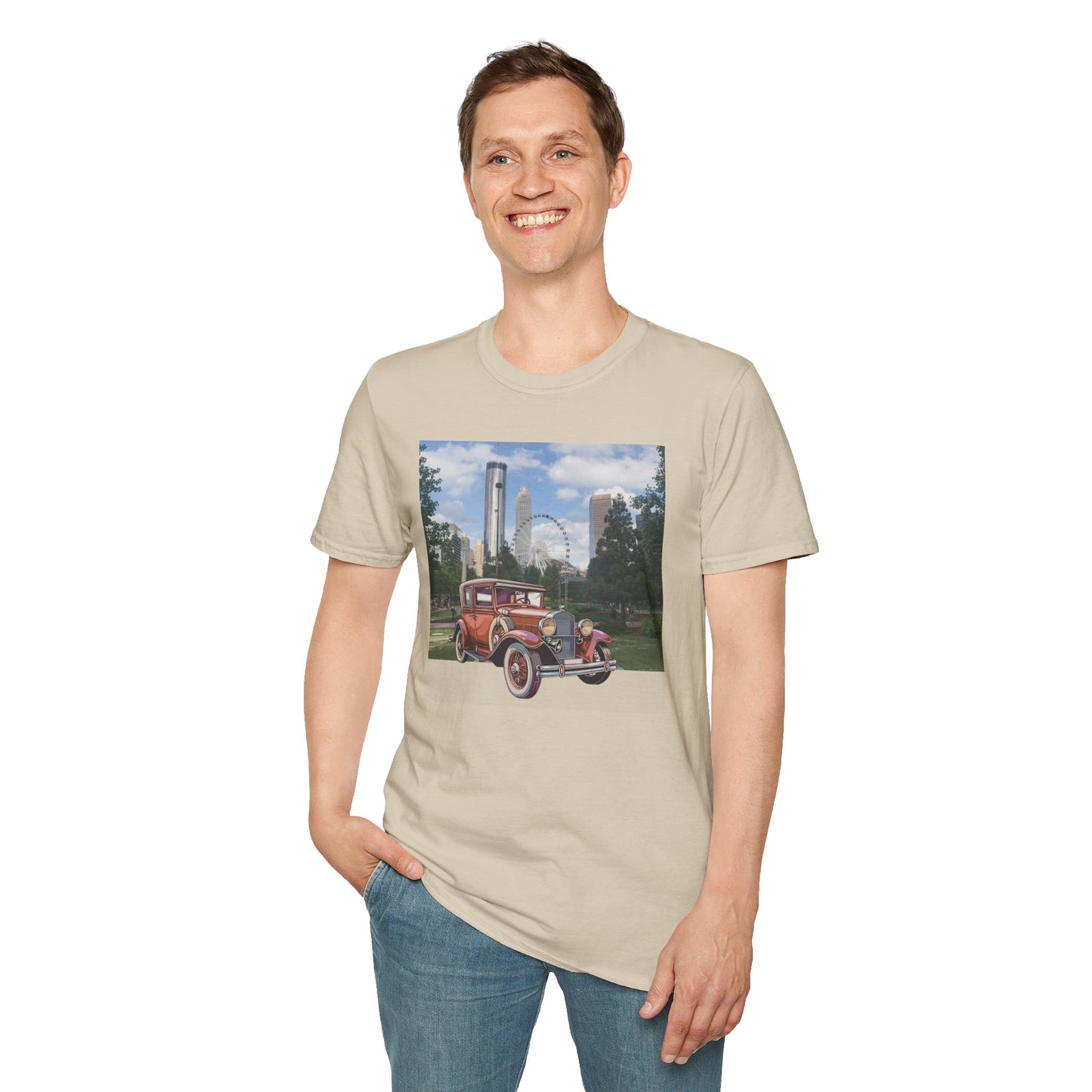 Copy of Buick Doctor Coupe 1920s Unisex T-Shirt - Vintage Classic Car Tee