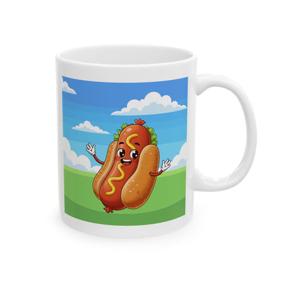 The Boardwalk Legend | Street Foods Hotdog Ceramic Mug