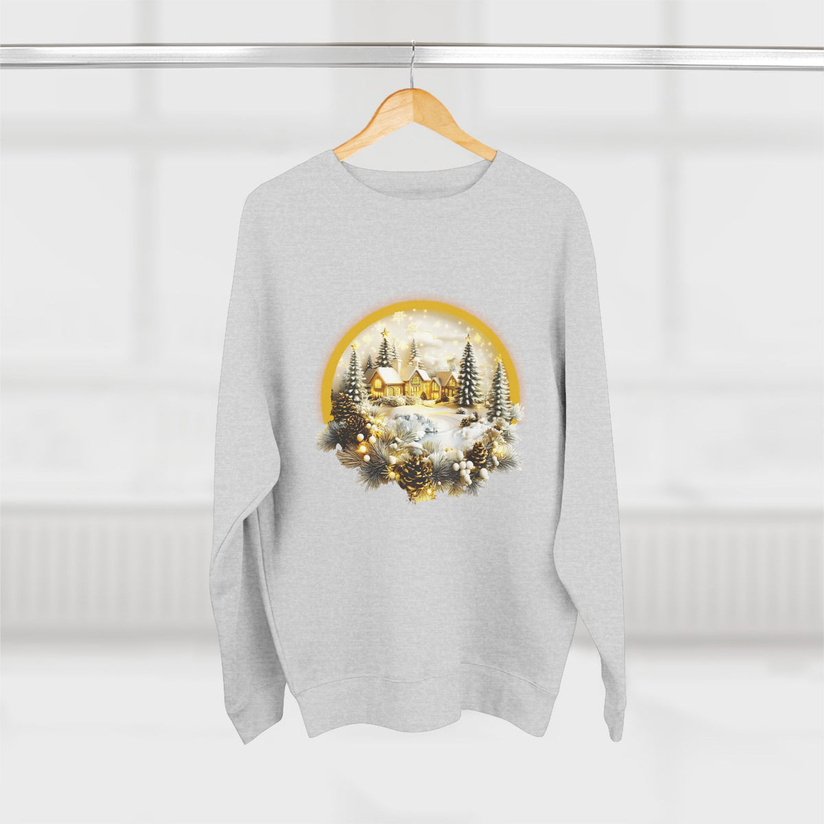 Copy of Unisex Crewneck Sweatshirt - snowman design