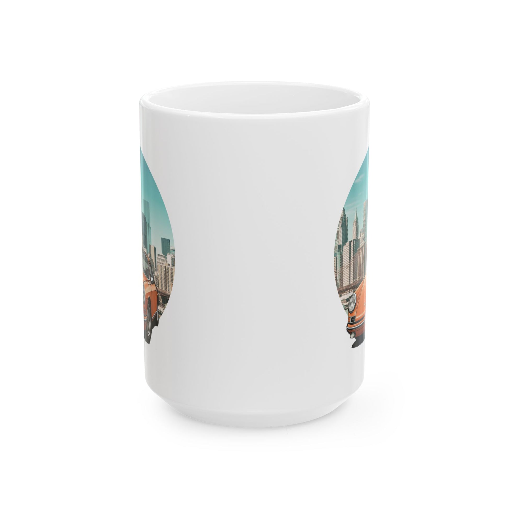 Porsche 911 Vintage Mug - Iconic Power for Your Coffee Break 15oz