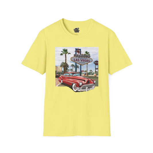 Buick 1950s Unisex T-Shirt - Vintage American Car Tee Cornsilk