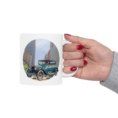 1920s Buick Doctor’s Coupe Mug - Antique Automotive Art