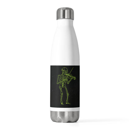 Skeleton Violinist Water Bottle | Fluo Gothic Music Gear