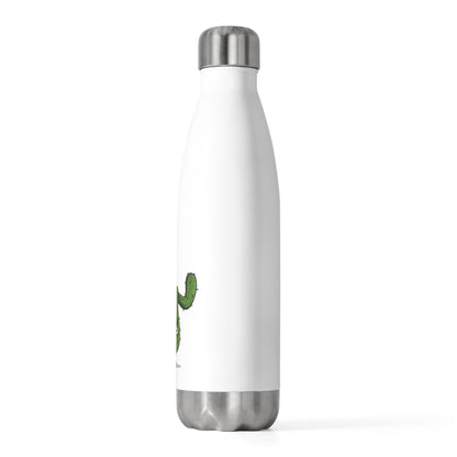 Upside Down Cactus Water Bottle - Stylish & Eco-Friendly 20oz Insulated Stainless Steel