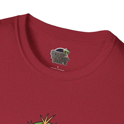 Cactus Mania T-Shirt: Joyful Cactus Tee | Organic Cotton & Stretchy Comfort
