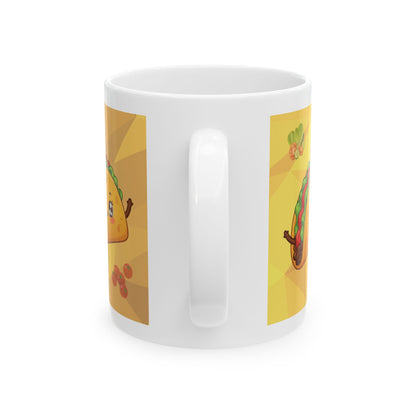 The Sunset Taco | Street Foods Taco Ceramic Mug