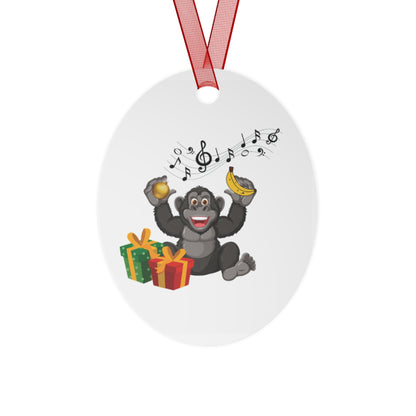 Funny Monkey Christmas Ornament - Cute & Unique Holiday Decor
