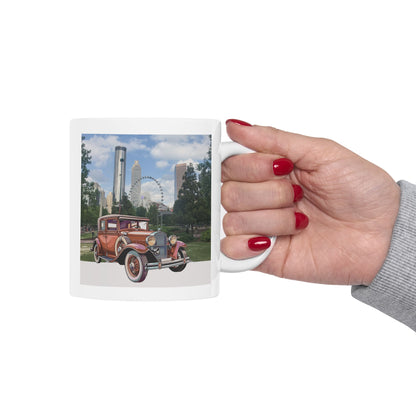Ford Atlanta Skyliner Vintage Mug - Relive 1930s American Car Charm