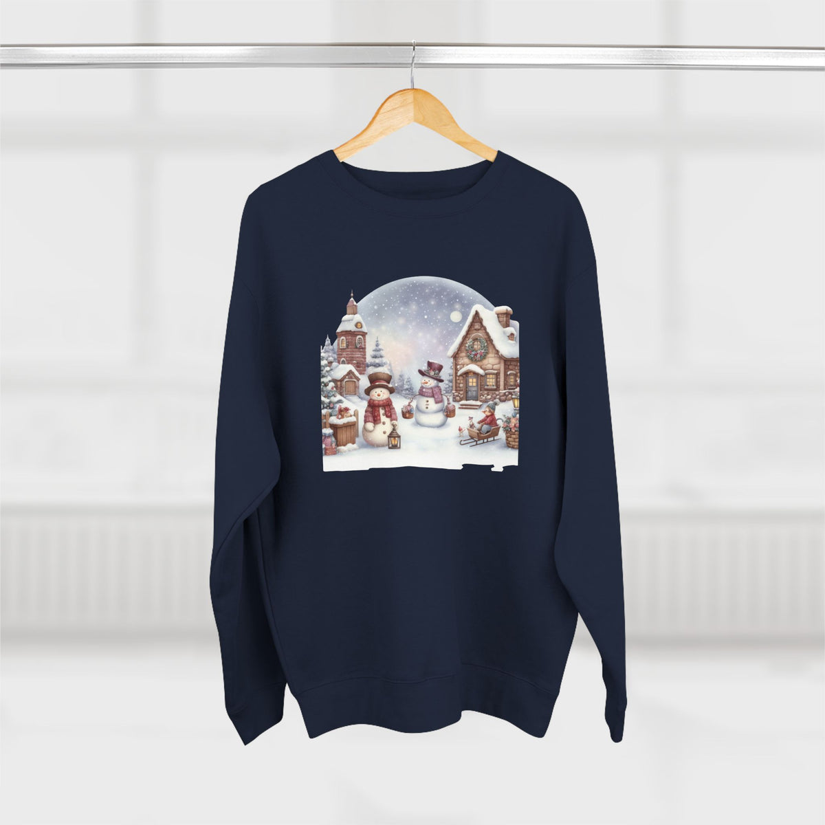 Copy of Copy of Copy of Copy of Copy of Copy of Unisex Crewneck Sweatshirt - snowman design