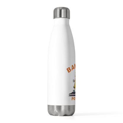 Banana Power Insulated Stainless Steel Bottle - Funny Gym & Sports Water Bottle