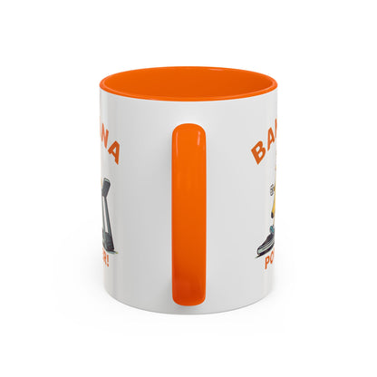 Banana Power Workout Mug - Funny Gym Gift for Fitness Lovers