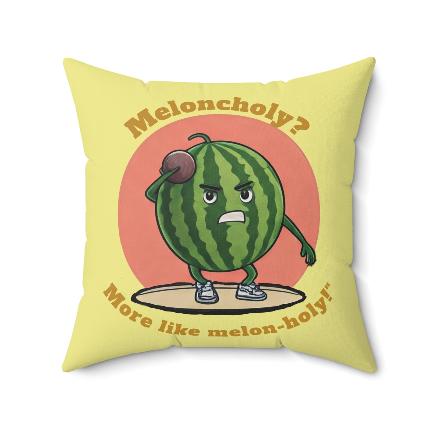 The Shot-Put Soul: The Melon-holy? Melon-holy! Pillow