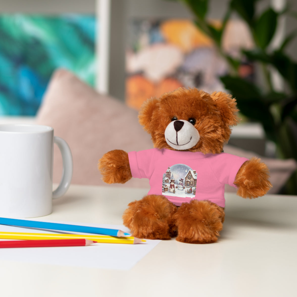 Stuffed Animals with Tee gorilla