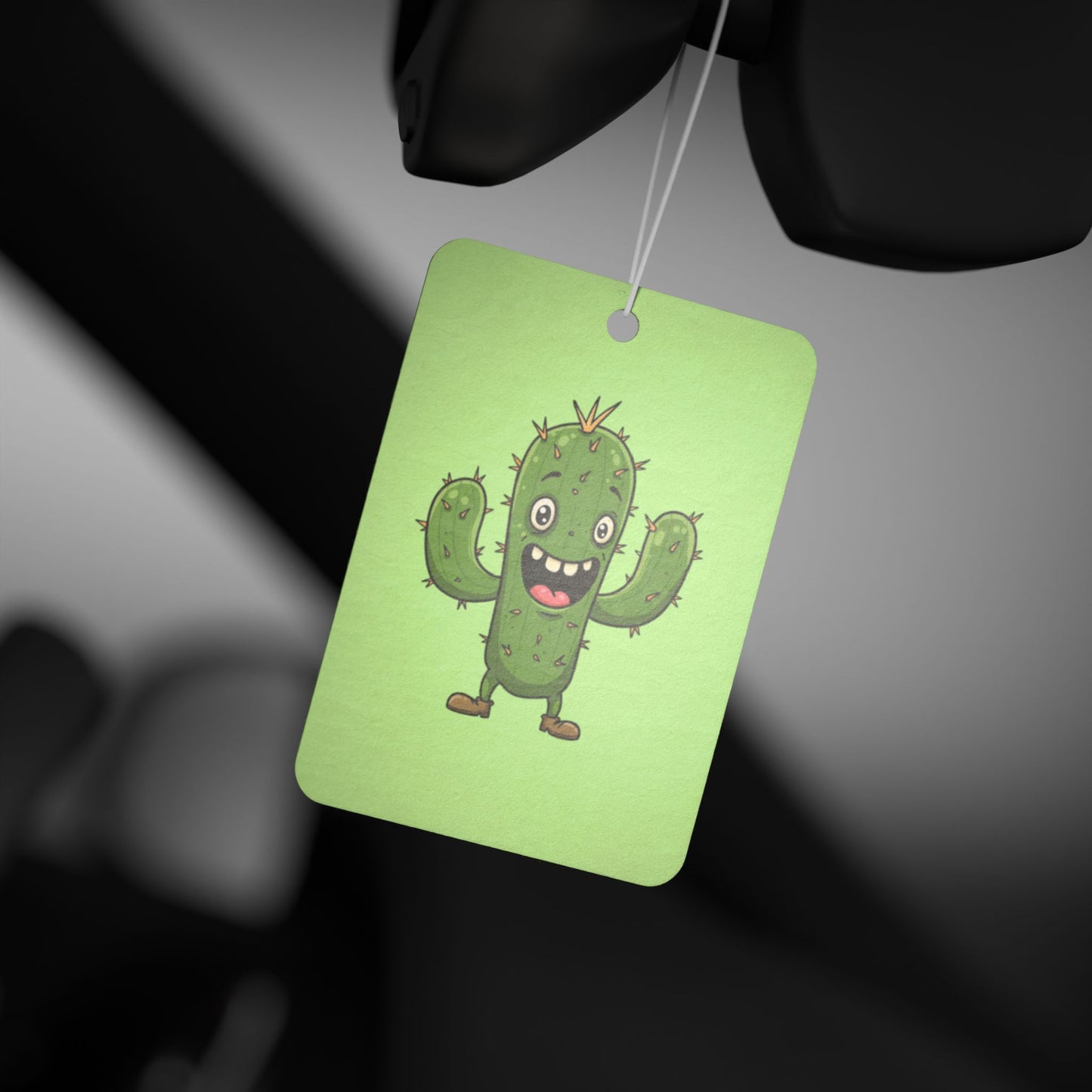 Joyfull Cactus Car Air Freshener -  Power Car Freshener: Fresh Scent, Long-Lasting Fragrance, Funny Design