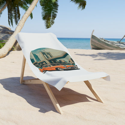 Chevrolet Bel-Air Beach Towel: The American Automotive Icon Right on Your Beach