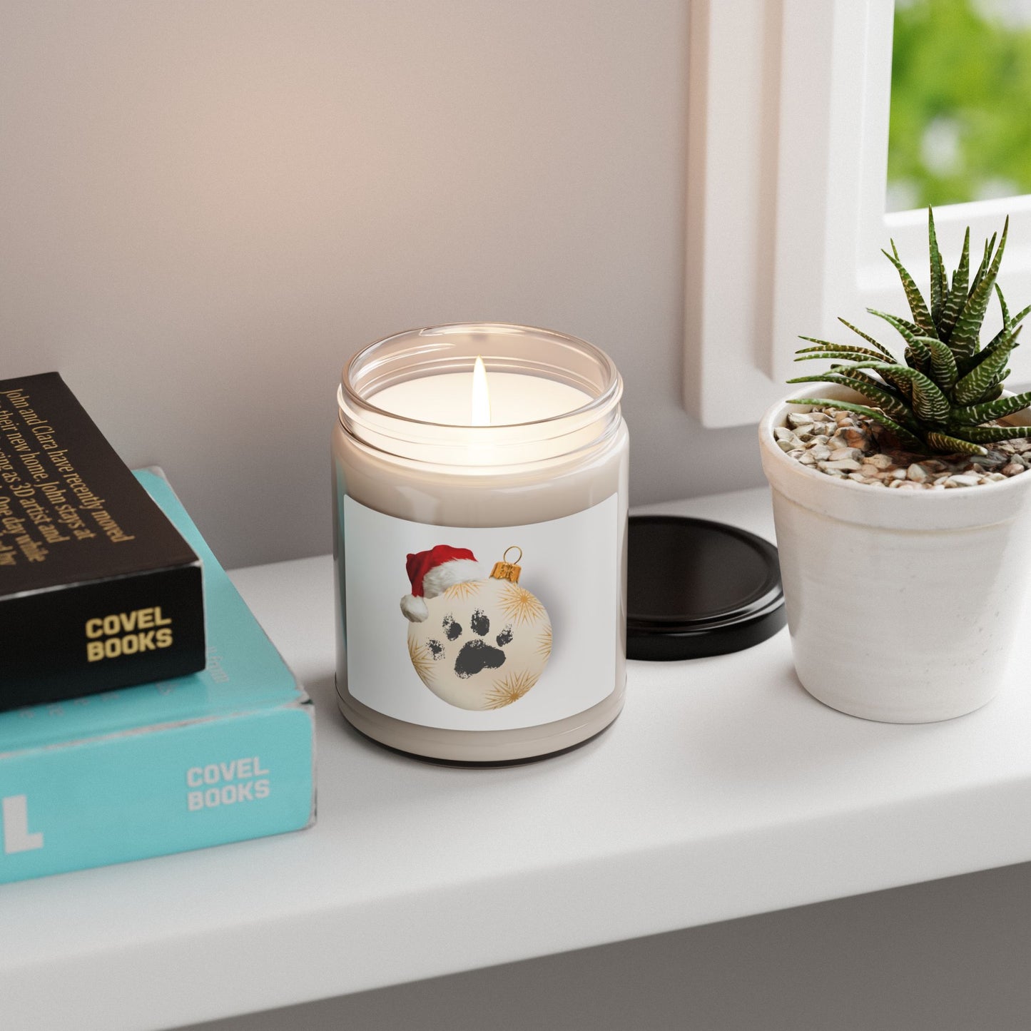 The Paw Print Candle: The Perfect Christmas Gift for Pet Parents & Dog/Cat Lovers