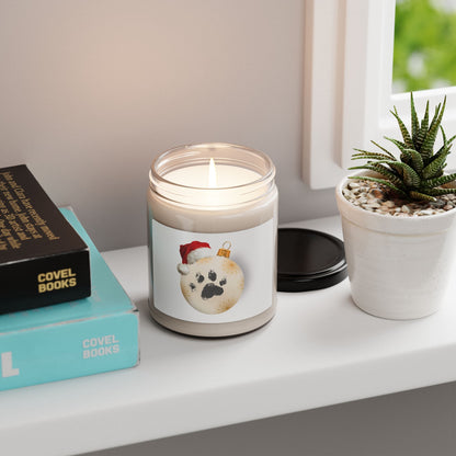 The Paw Print Candle: The Perfect Christmas Gift for Pet Parents & Dog/Cat Lovers
