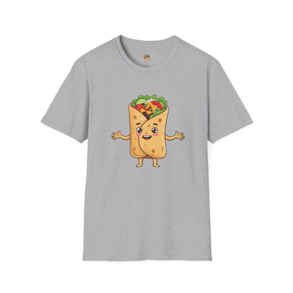 The Rolling Dreamer – Burrito Landscape Graphic T-Shirt