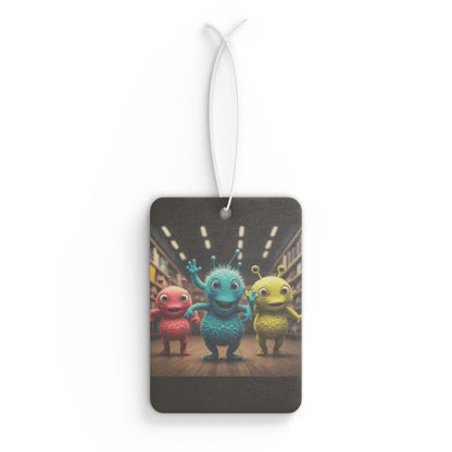 Cute Alien Trio Car Air Freshener - Long Lasting Scents