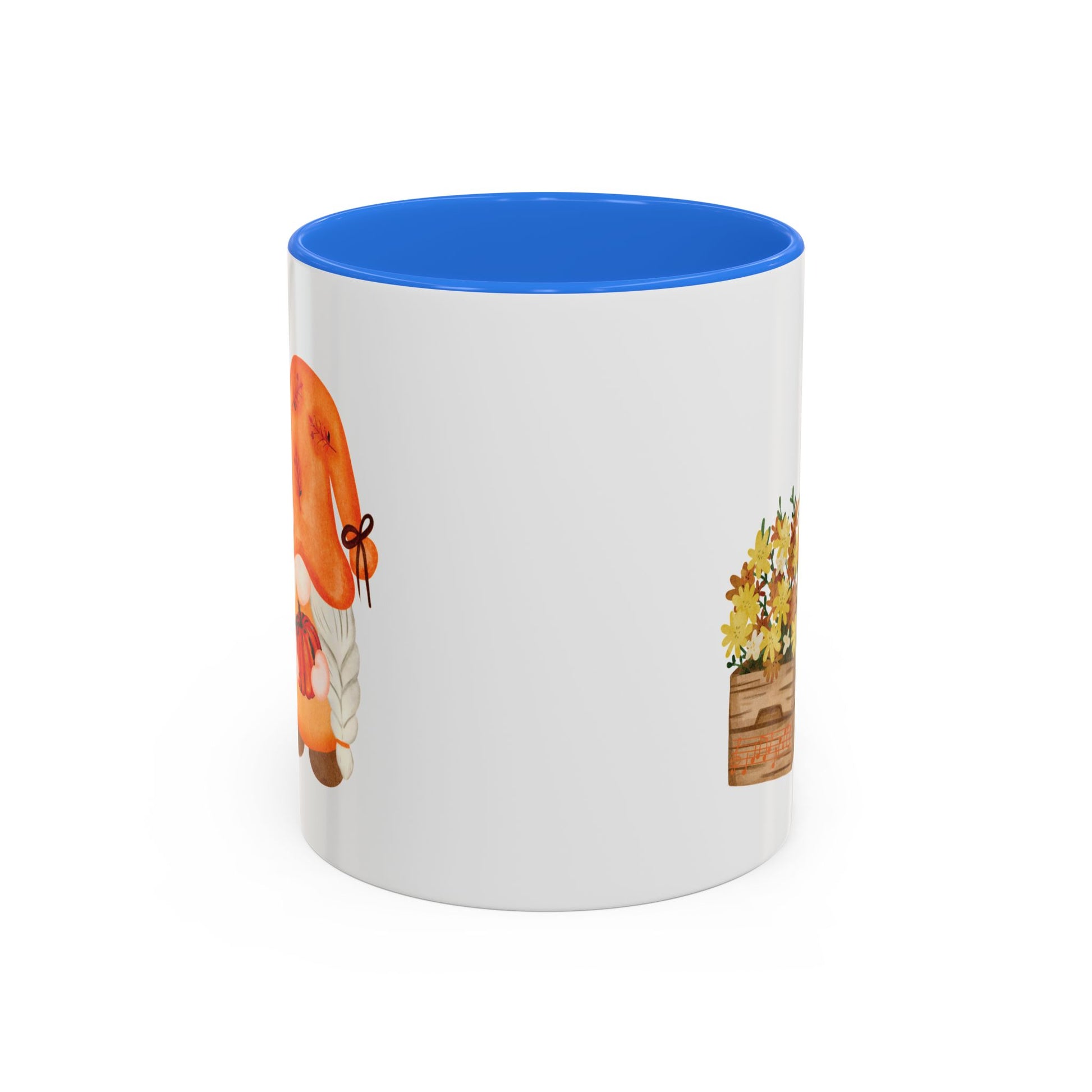 Cute Autumn Gnome Mug - Perfect Fall Gift 11oz Cambridge Blue