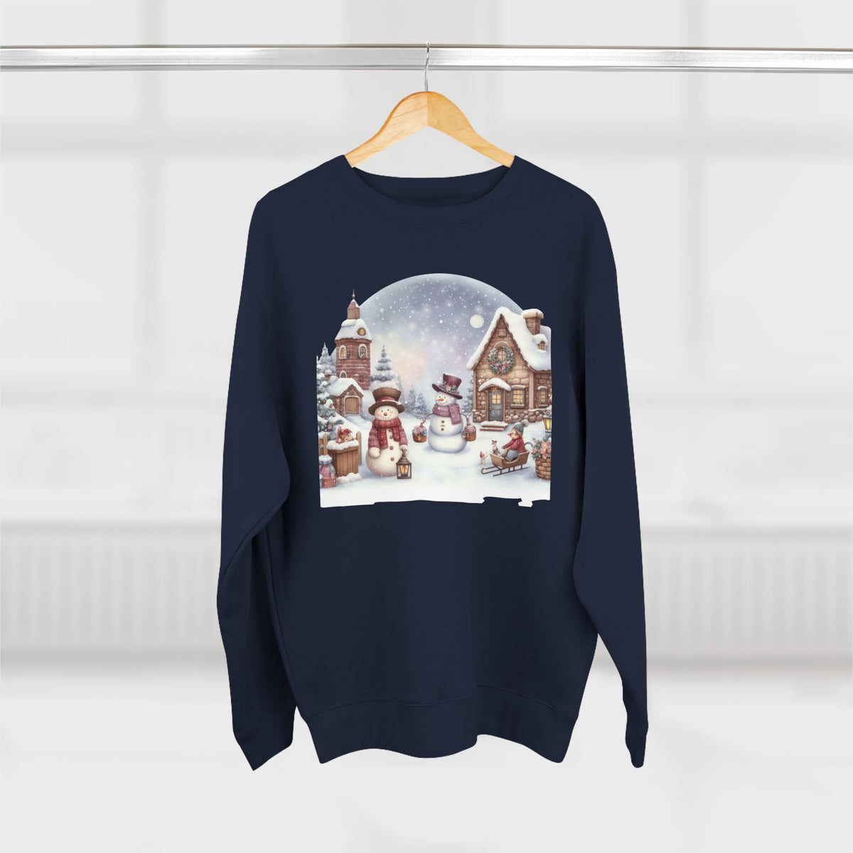 Unisex Crewneck Sweatshirt - snowman design