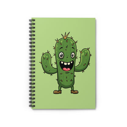 Joyfull Cactus Spiral Notebook | Cute Plant Lover Journal & Succulent Gift Idea