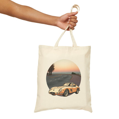 Ferrari 275 GTB Vintage Italian Racing Tote Bag