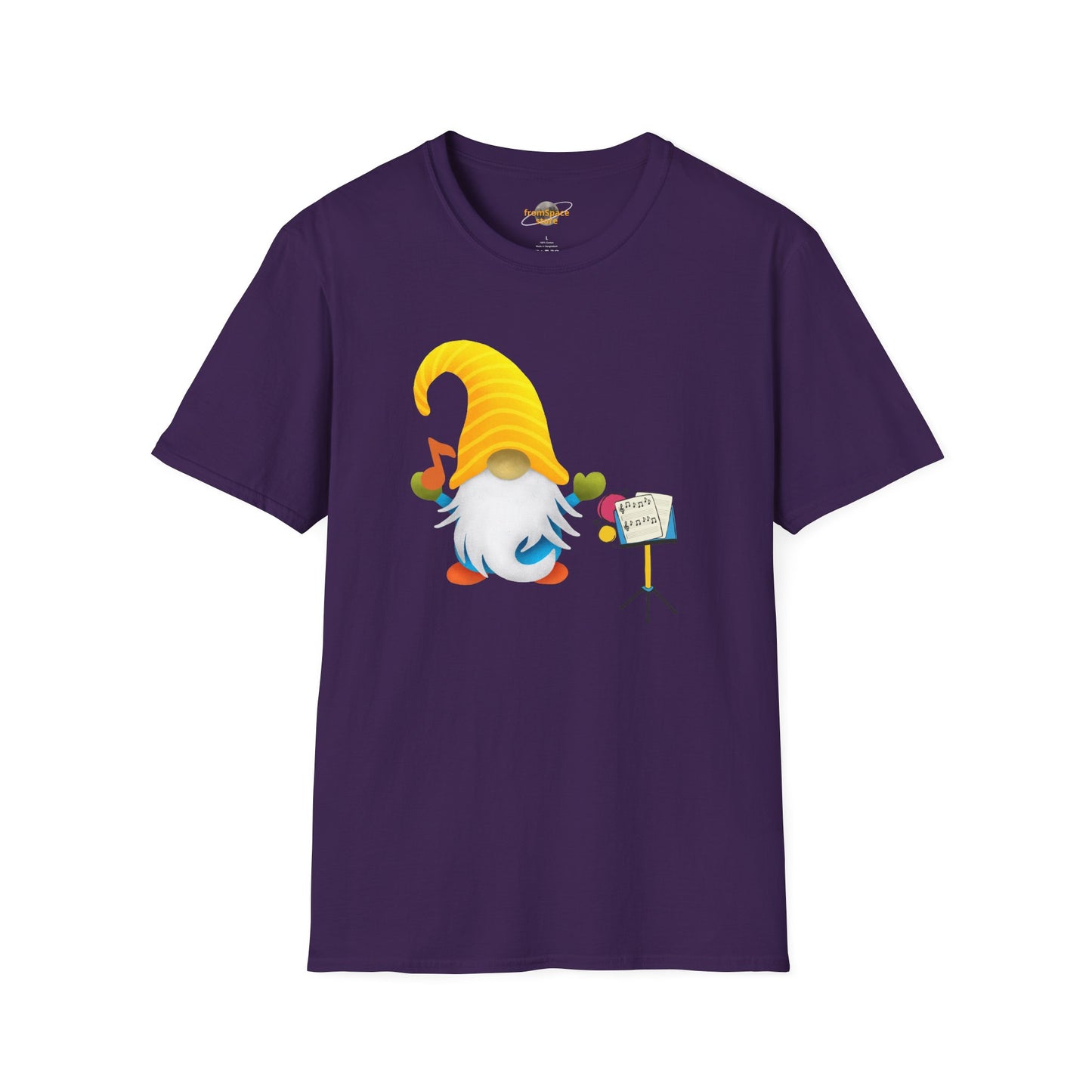 Musical Gnome Unisex T-Shirt: A Symphony of Style