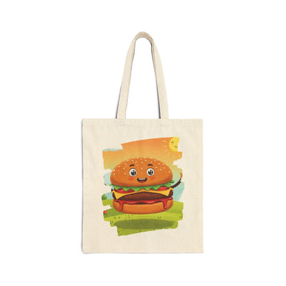 The Sunny Slider – Happy Hamburger Dream Tote