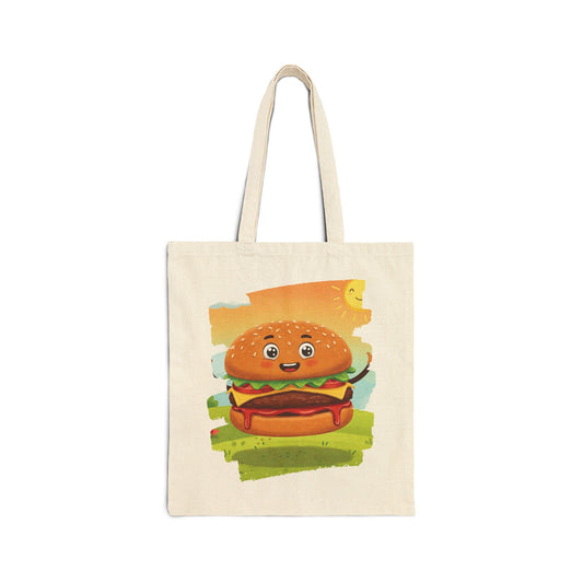 The Sunny Slider – Happy Hamburger Dream Tote