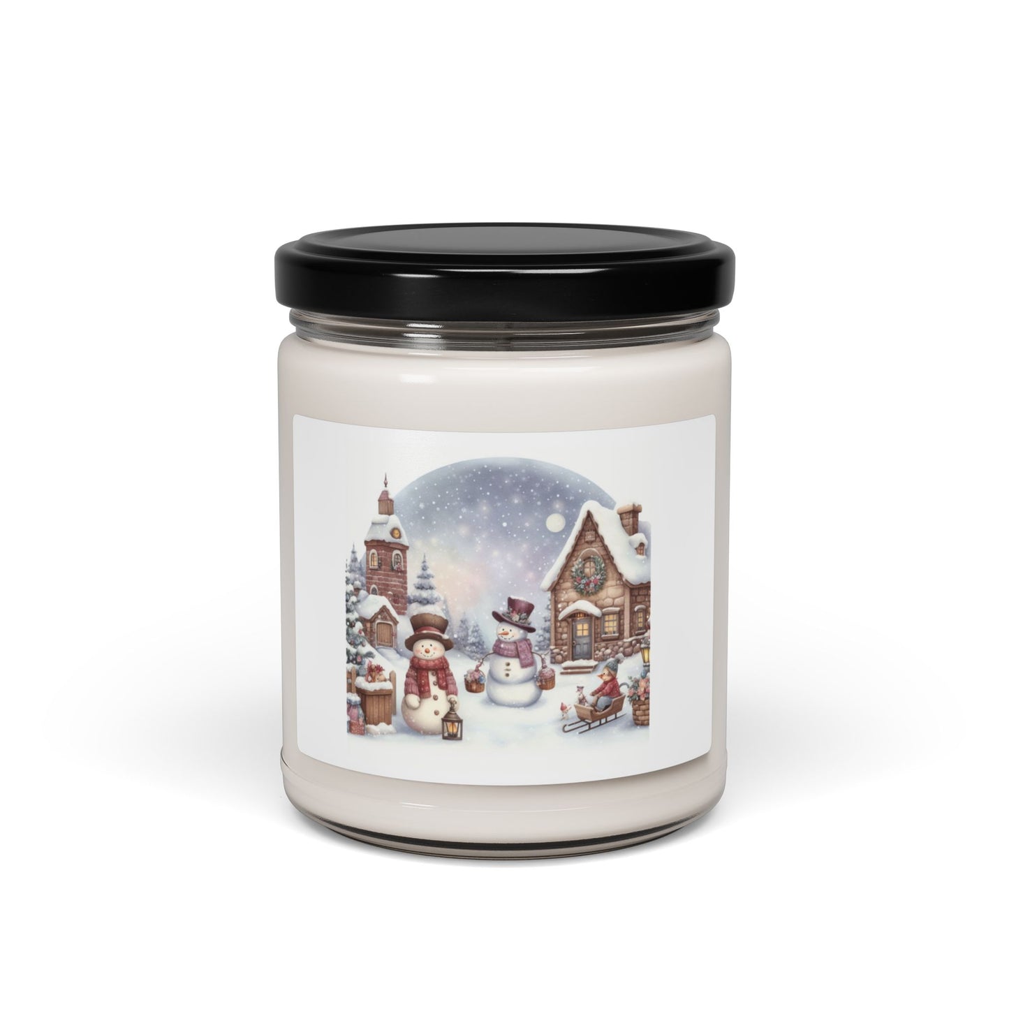 The Snowman Village Candle: Your Perfect Classic Christmas Scene & Nostalgic Home Scent