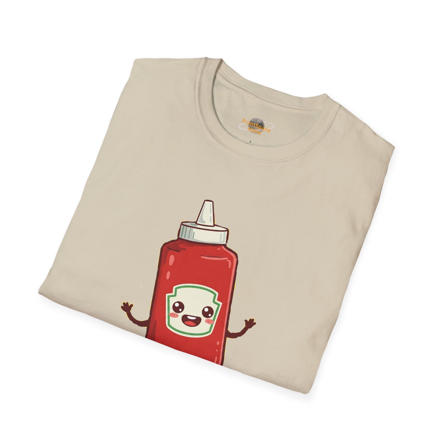 The Crimson Splash – Happy Ketchup Confetti Tee