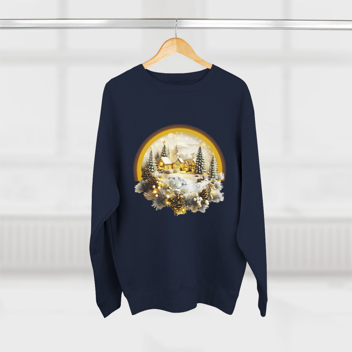 Copy of Unisex Crewneck Sweatshirt - snowman design