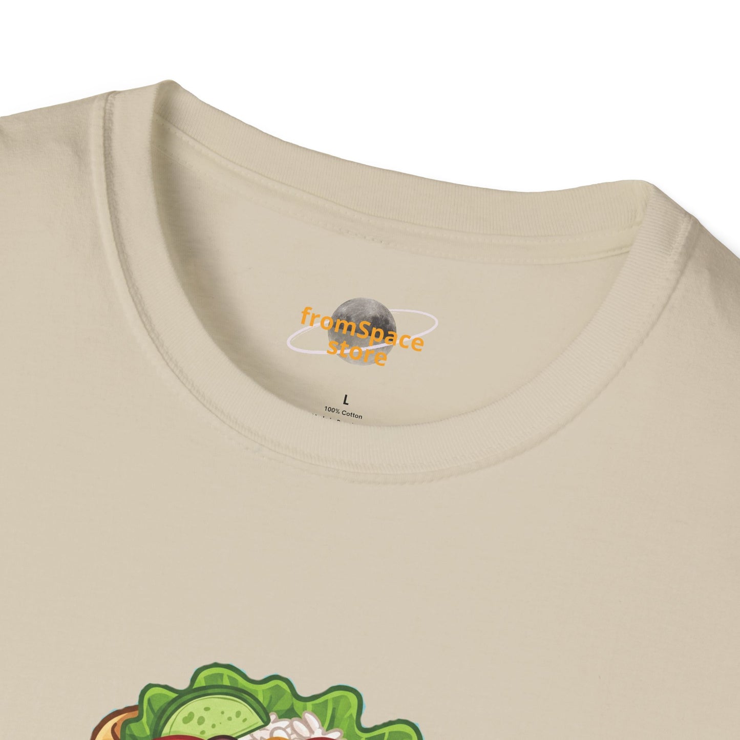The Rolling Dreamer – Burrito Landscape Graphic T-Shirt