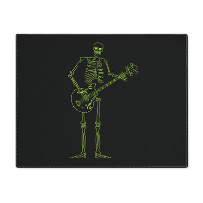 Deep Vibes Fluo Skeleton Bassist Placemat