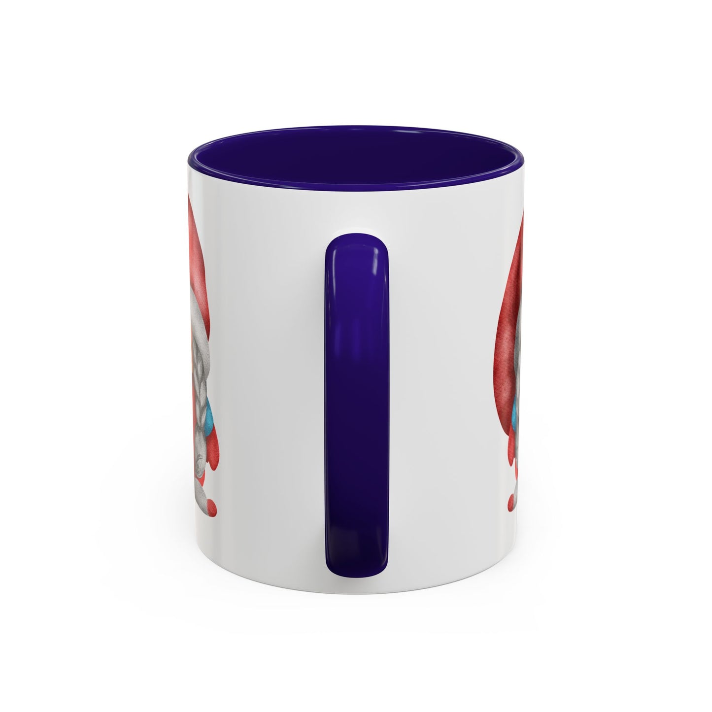 Cheerful Red Gnome with Braids Mug - Sip Your Sweet Melody | Ceramic Coffee & Tea Cup (11oz/15oz)