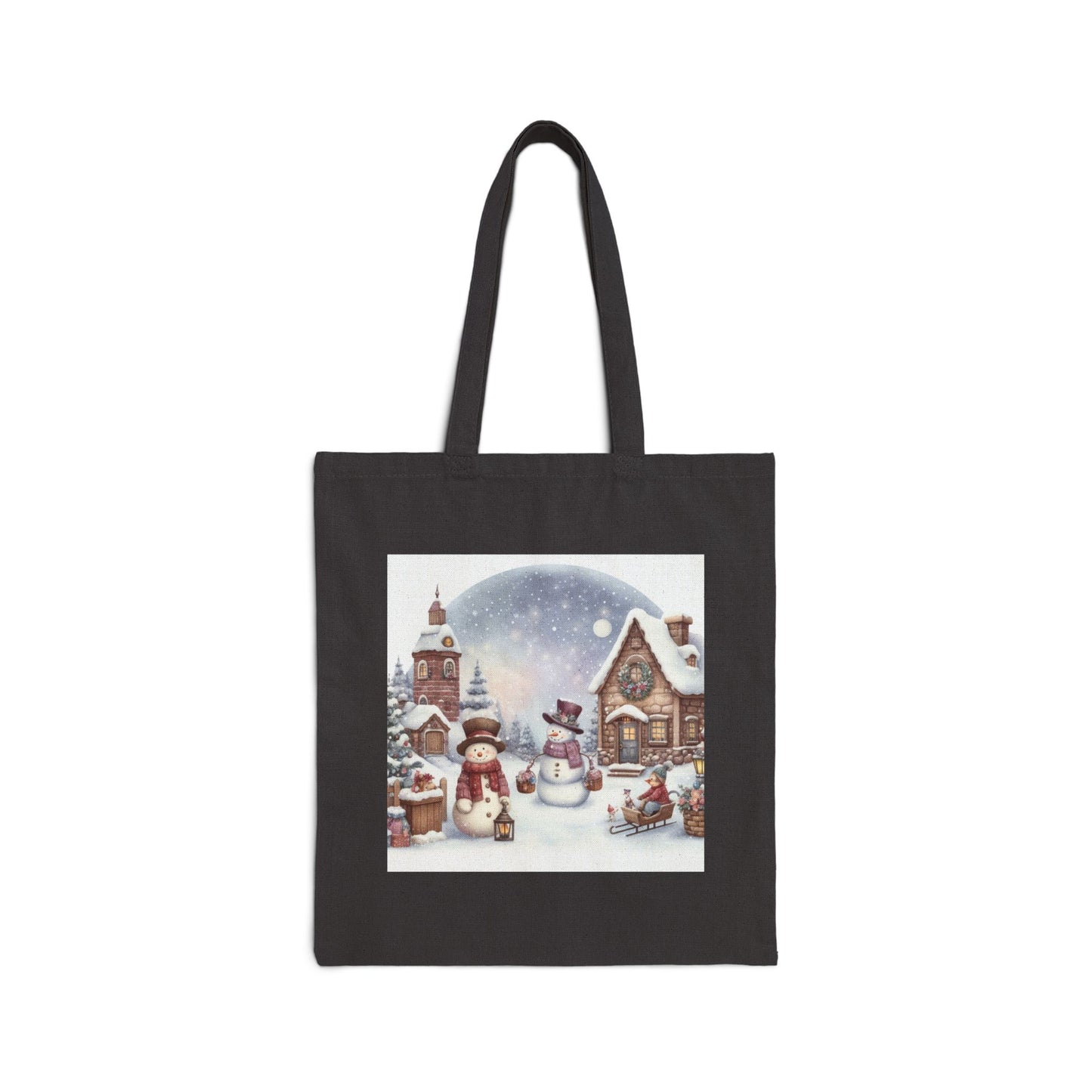 The Christmas Village Tote Bag: Your Go-To Funny Holiday Gift & Reusable Canvas Shopper