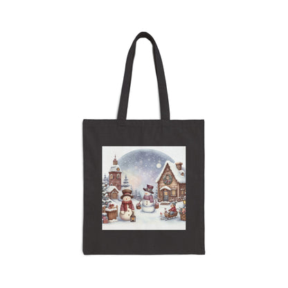 The Christmas Village Tote Bag: Your Go-To Funny Holiday Gift & Reusable Canvas Shopper