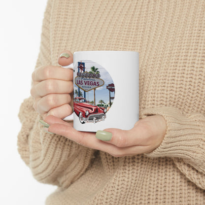 Classic 1950s Buick Vintage Mug - Chrome & Style