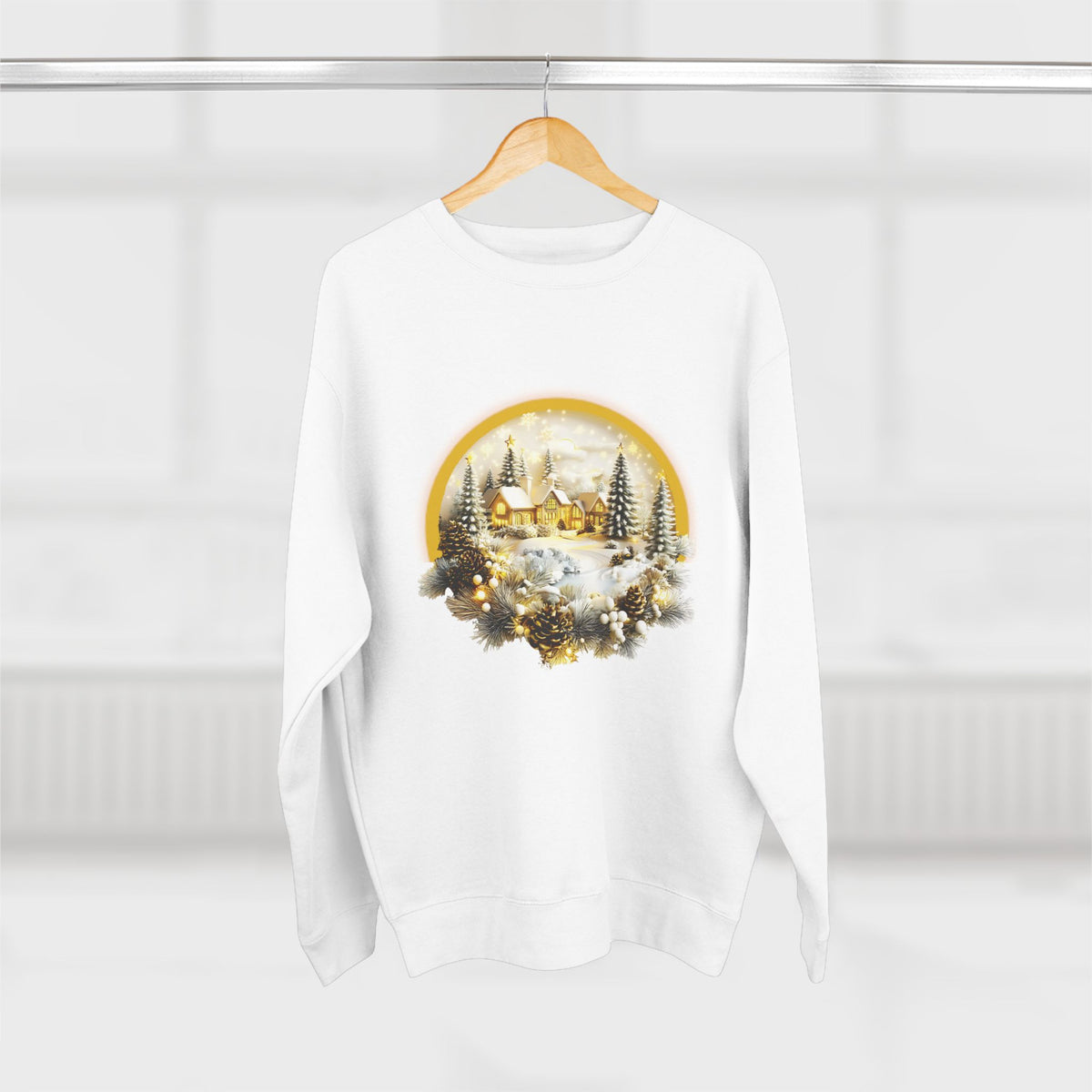 Copy of Unisex Crewneck Sweatshirt - snowman design