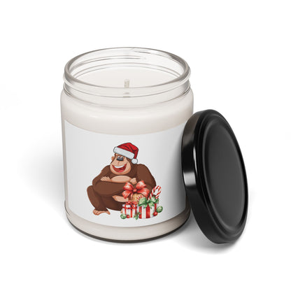 The Ultimate Funny Christmas Gift for Him: Rock & Roll Santa Monkey Scented Candle