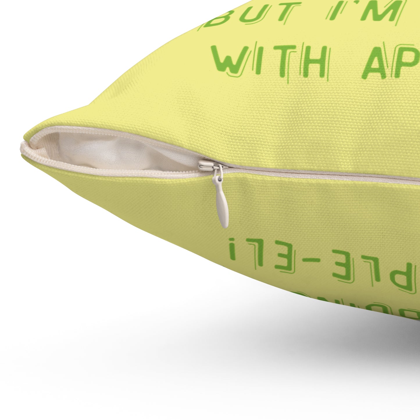 The Zenith of Chaos: The Apple-el Inspiration Throw Pillow