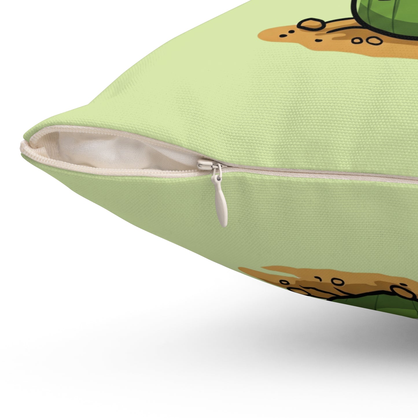 Cowboy Cactus throw pillow