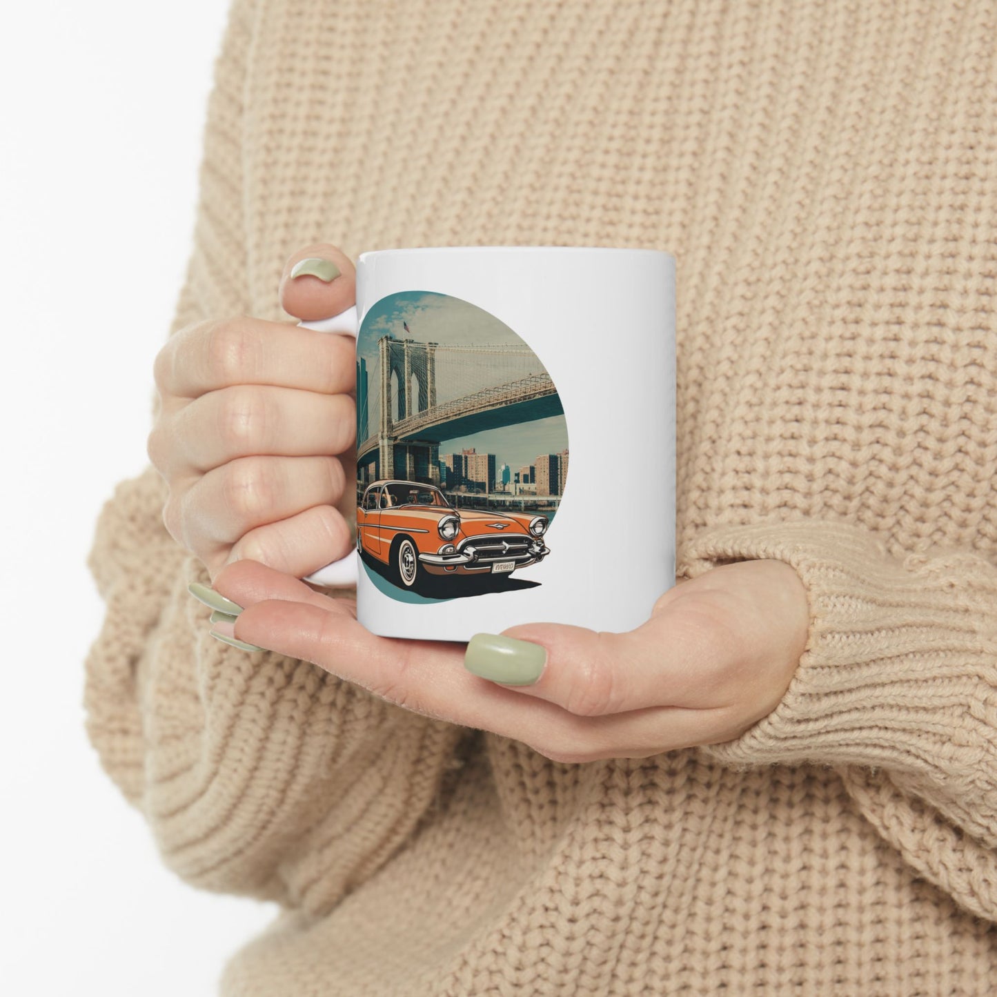 1950s Classic Chevrolet Bel Air Mug - Retro Americana