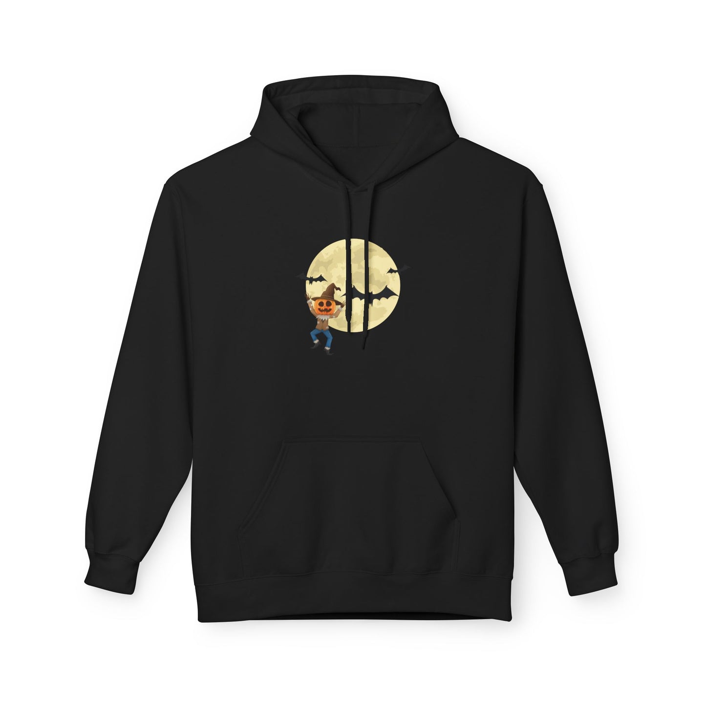Unisex Midweight Softstyle Fleece Hoodie - Halloween bats