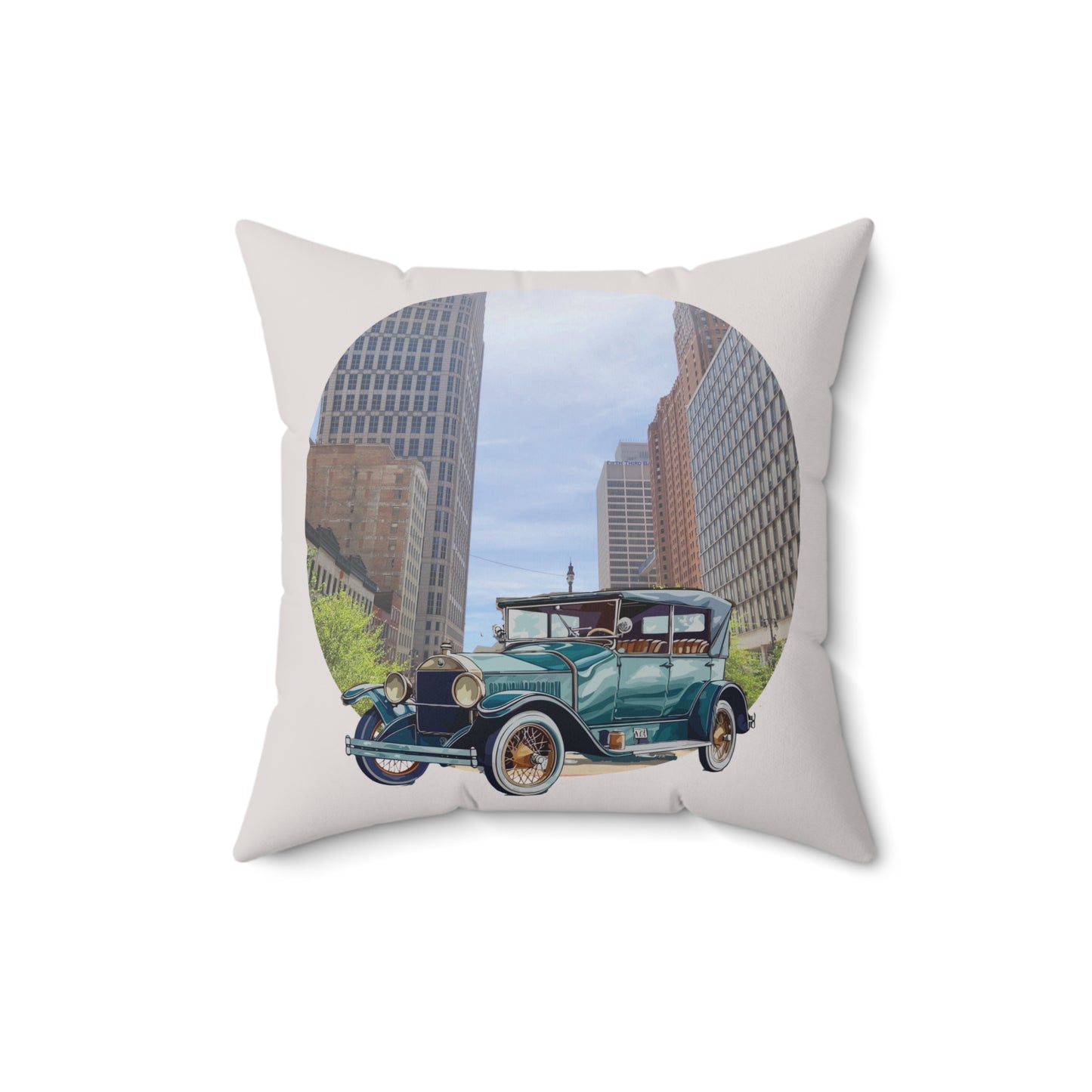 Detroit Soul – Buick Doctor’s Coupe Heritage Pillow
