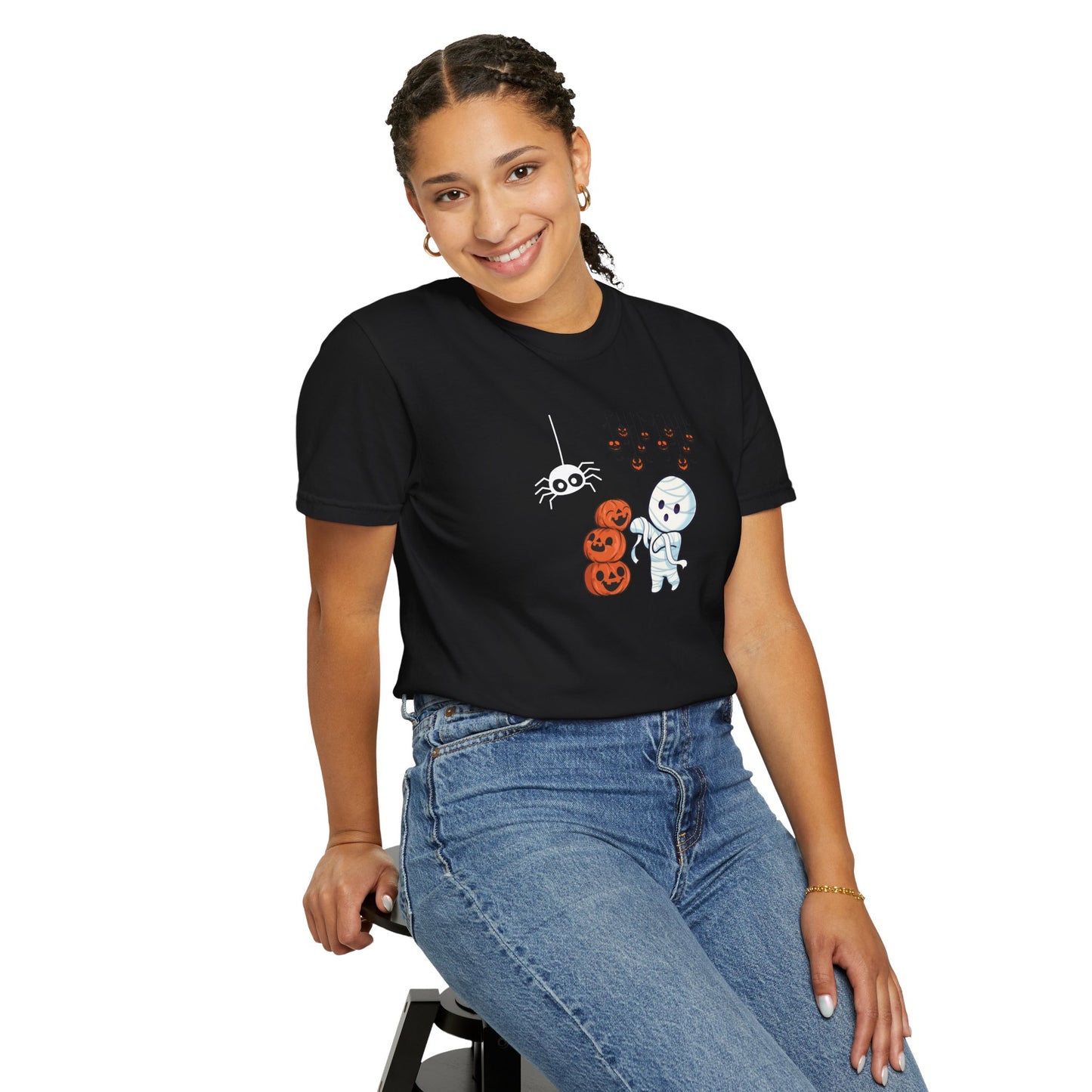 Halloween and Mummia Unisex T-Shirt | Spooky Web Tee