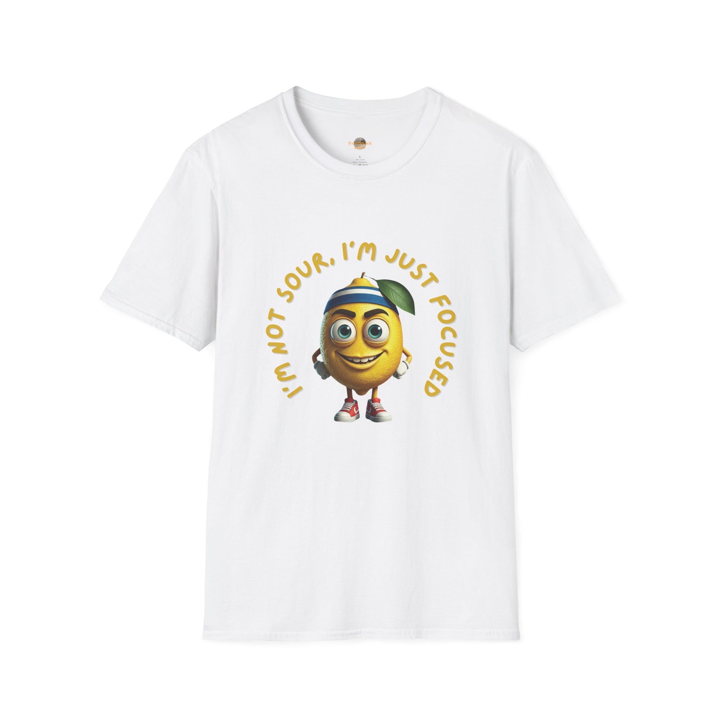 Athletic Lemon T-Shirt: Funny Fruit Gym Tee