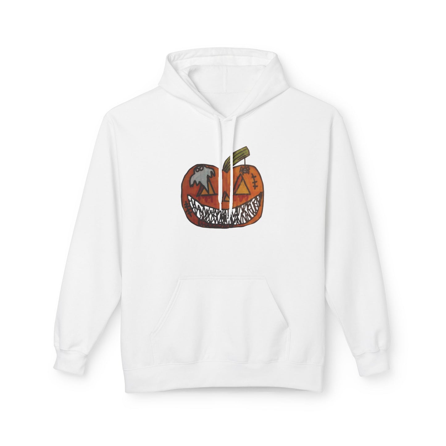 Unisex Midweight Softstyle Fleece Hoodie - Halloween zucca