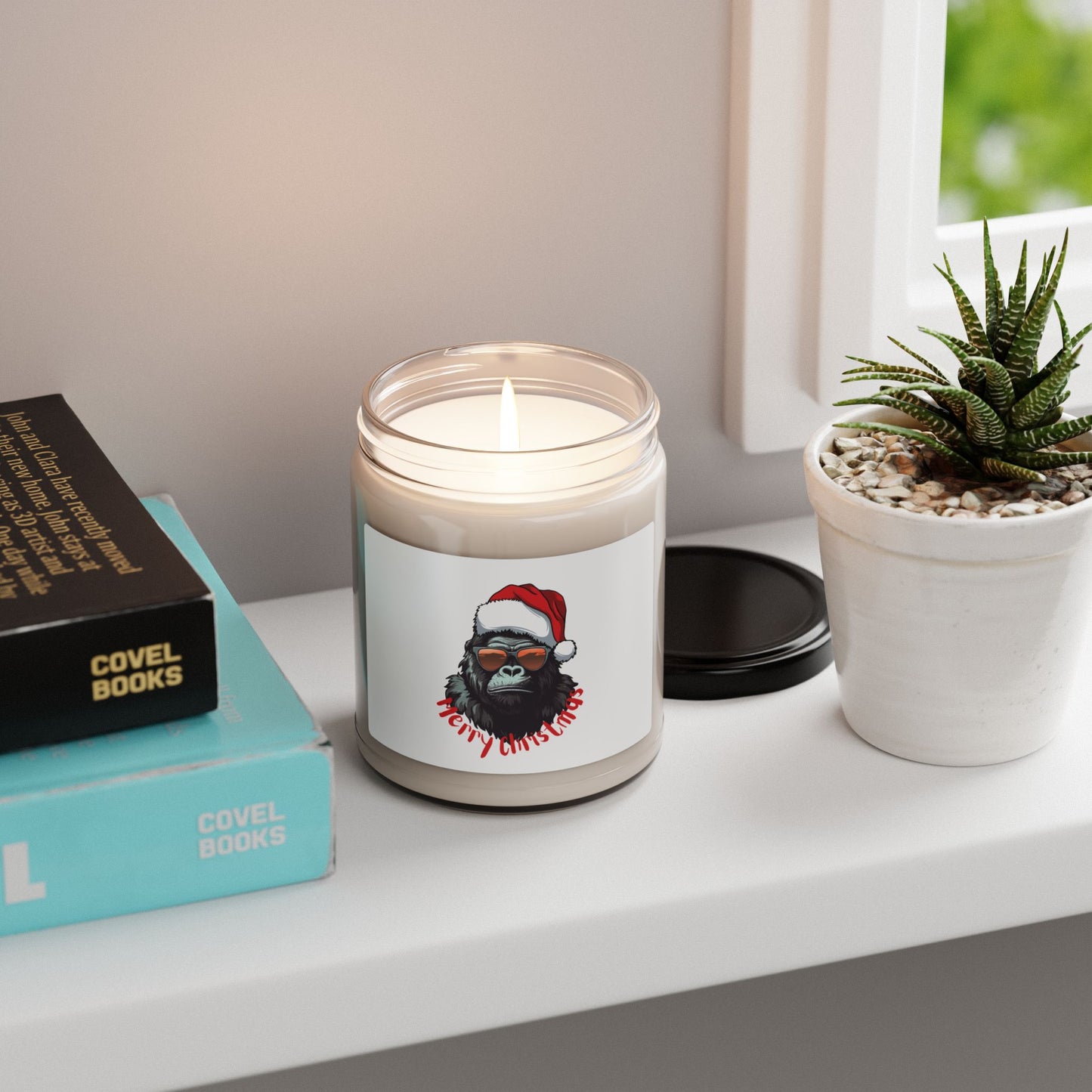 Amas Ape | Premium Christmas Scented Soy Candle | Festive AF Holiday Jar